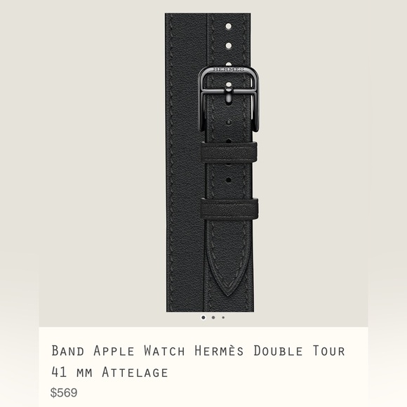 Brand New! Apple Watch Hermès Double Tour 41 mm Attelage - Picture 2 of 6